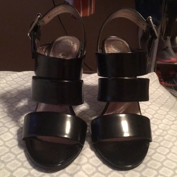 Jeffrey Campbell black heels only worn once - Picture 1 of 3